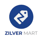 Zilver Mart logo – online shopping store brand identity