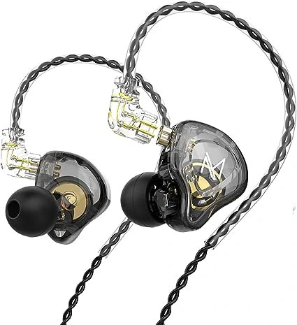 TRN MT1 in-ear monitor earphones with 10mm dual-magnet dynamic driver
